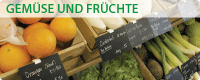 Bio Gemüse und Früchte
